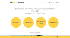 Desktop Screenshot of bpifrance.com